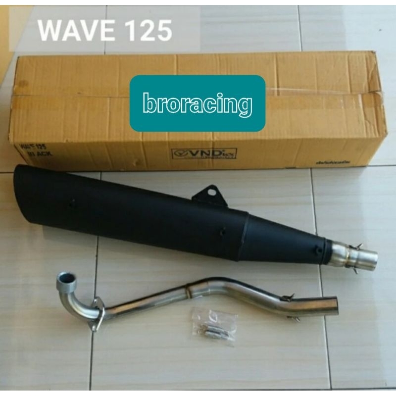 KNALPOT VND STANDAR RACING SUPRA 125 / KARISMA / WAVE 125