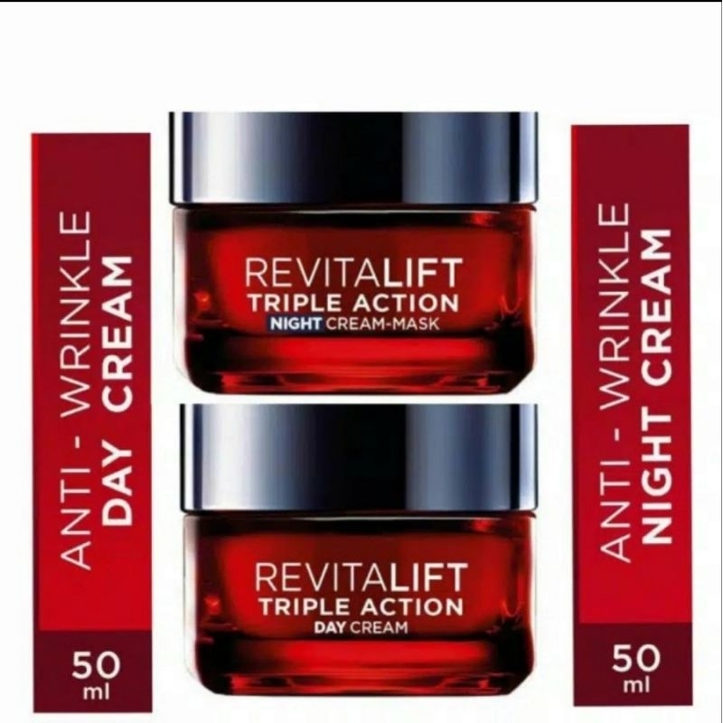 Loreal Revitalift Triple Action Night Cream/ Day Cream eye cream