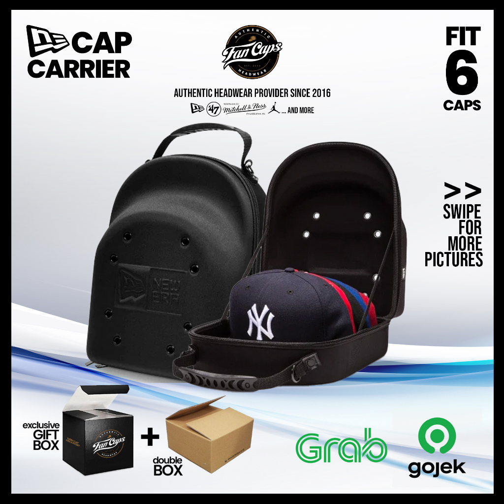 [ORIGINAL] New Era Cap Carrier 6 Pack | Tas Topi New Era