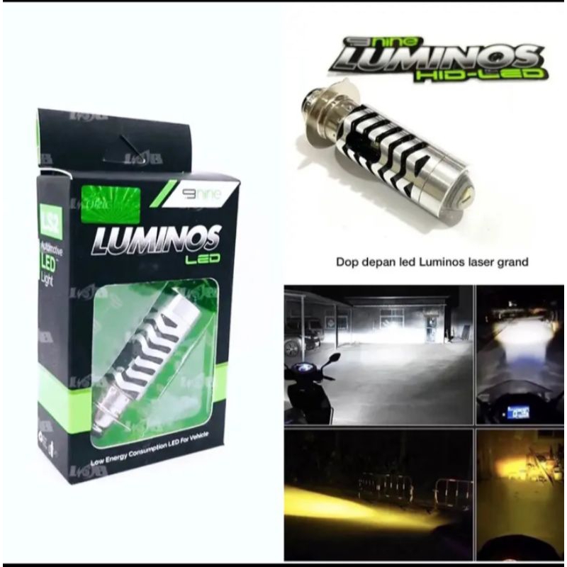 LAMPU UTAMA LED MOTOR H6 BEAT VARIO MIO LUMINOS LASER LS2 BEBEK METIC