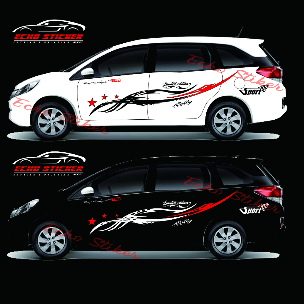 stiker mobilio stiker body samping mobilio tribal