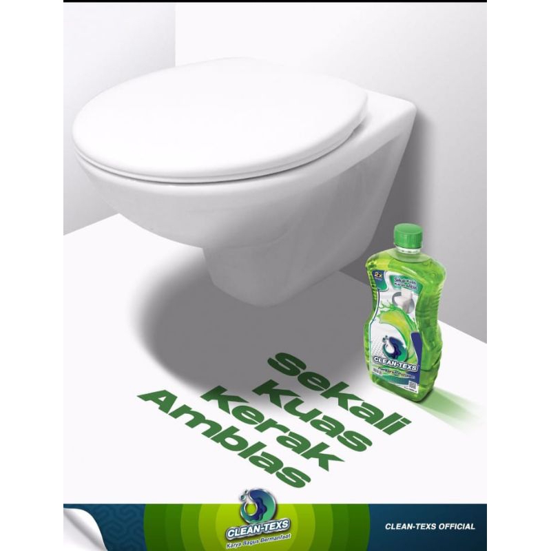 cleantex pembersih porselen kamar mandi
