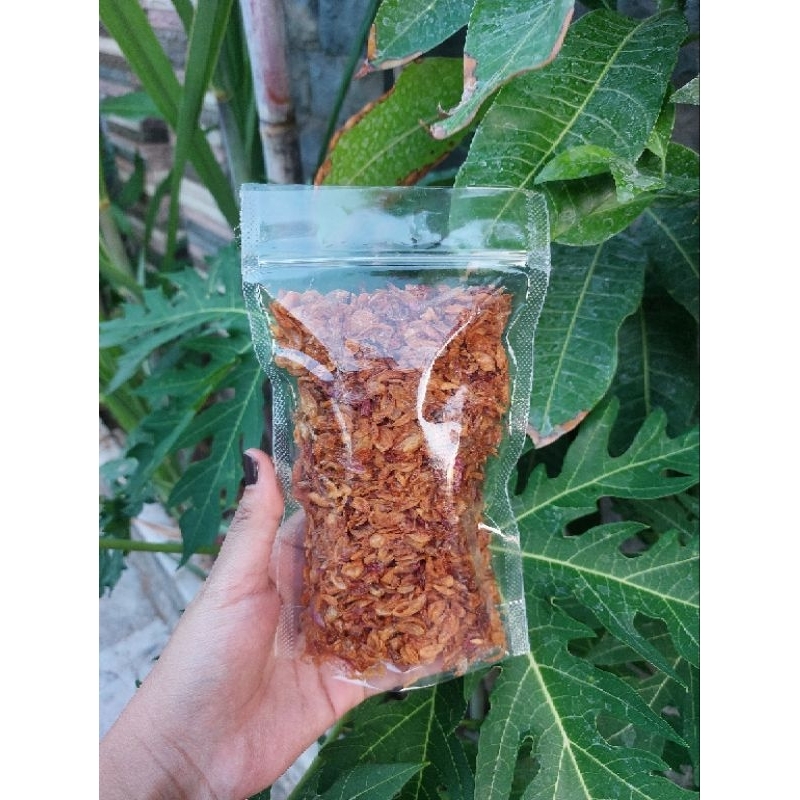 

BAWANG GORENG KRIUK ORIGINAL 100 gram ASLI 100% BAWANG