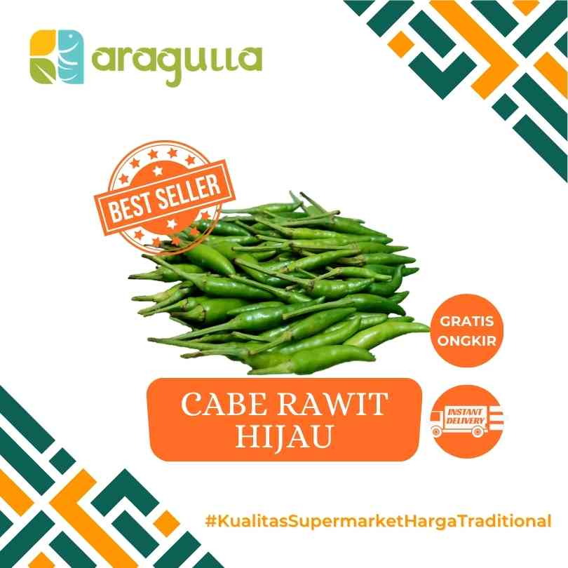 

Cabe Rawit Hijau [Sayur - Sayuran Segar Instant / Express Surabaya] - Aragulla