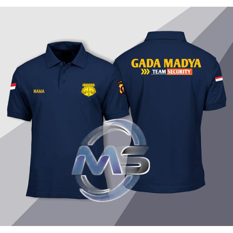kaos gada madya polo lengan pendek terbaru/security