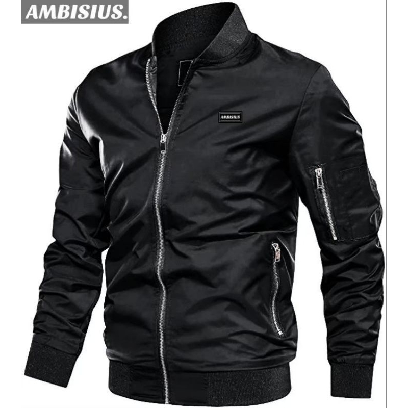 JAKET BOMBER POLOS PREMIUM JAKET BOMBER TASLAN WATERPROOF JAKET BOMBER SIMPEL JAKET BOMBER PRIA JAKE