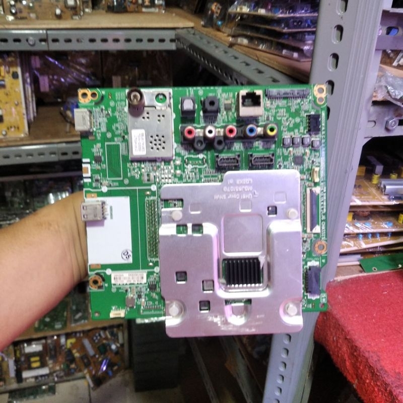 LG 49UH610T MAINBOARD - MOTHERBOARD - MESIN TV - MB SMART TV LED LG 49UH610T