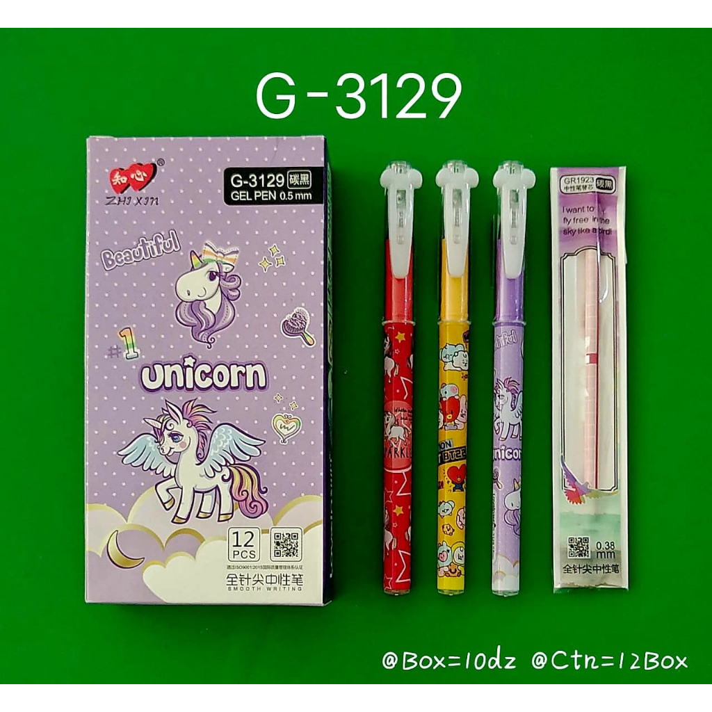 

Pulpen Gel Hitam Zhi Xin G-3129