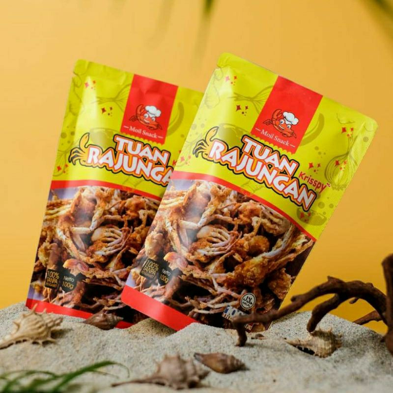

TUAN RAJUNGAN snack sehat cemilan viral enak gurih nikmat 40.gram