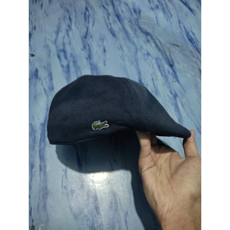 TOPI/CAPS LACOSTE FLAT CAP