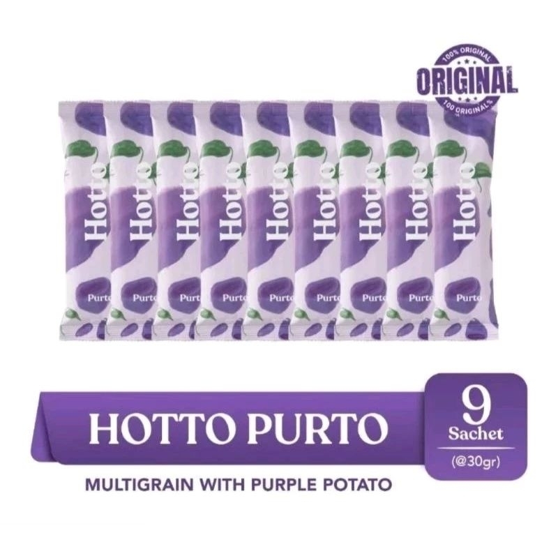

Sereal Detox Hotto Purto Multigrain 9 sachet @30gr/saxhet
