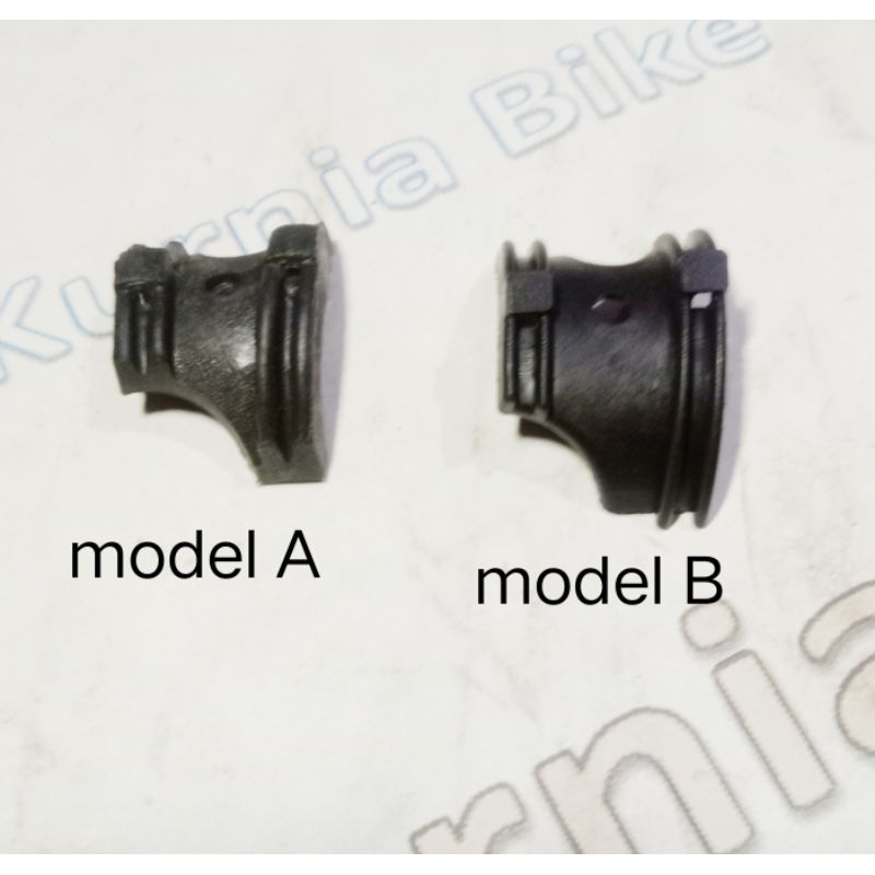 klem jalur kabel / kawat shifter rd dan fd di bawah BB frame sepeda federal mtb