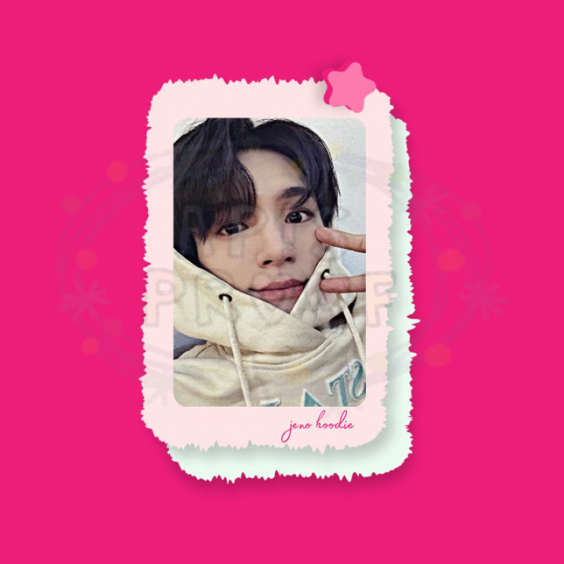 PHOTOCARD PC LEE JENO HOODIE BINDER NCT HOME JENHOOD OFFICIAL