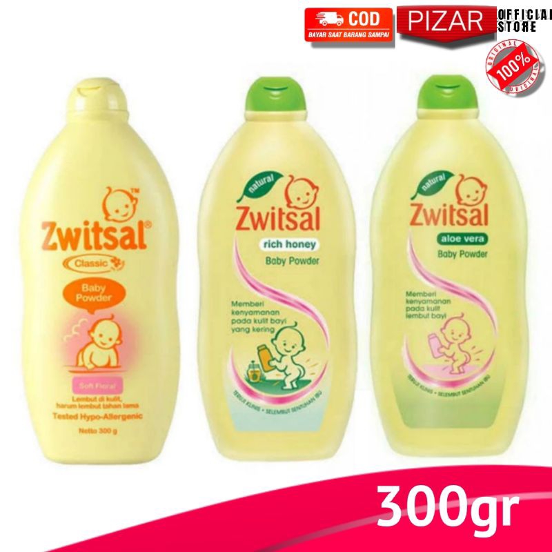 ZWITSAL Baby Powder Natural 300gr