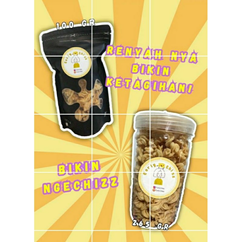 

Snack Keju Renyah, Curly Chizz
