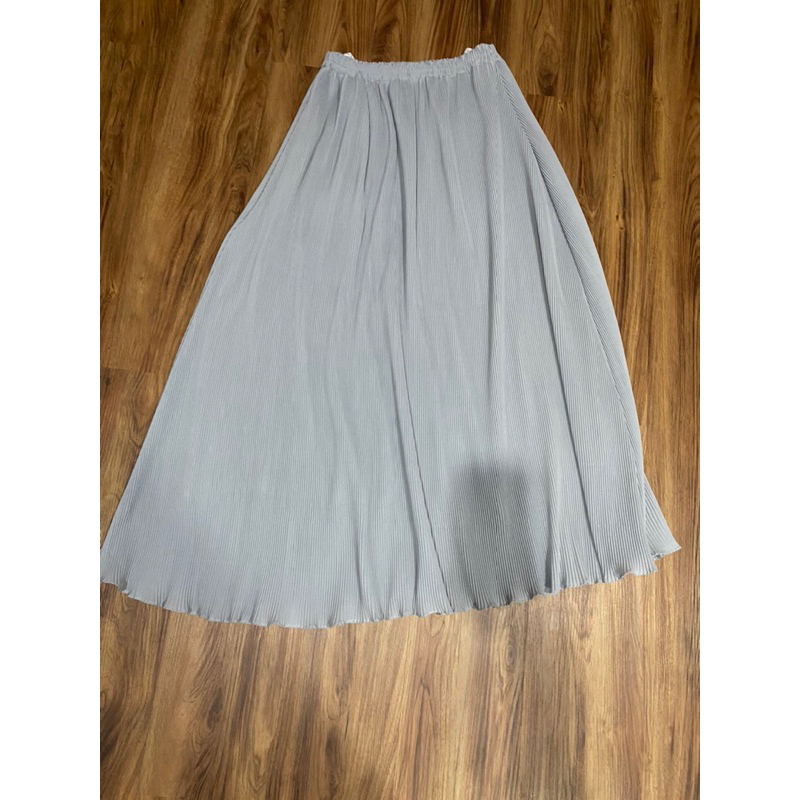 Preloved Rok Plisket by AyuDyahAndari-Abu-abu