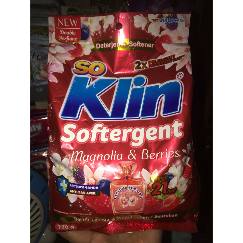 soklin softergent bubuk