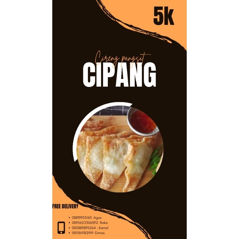 

Cireng pangsit ( CIPANG )