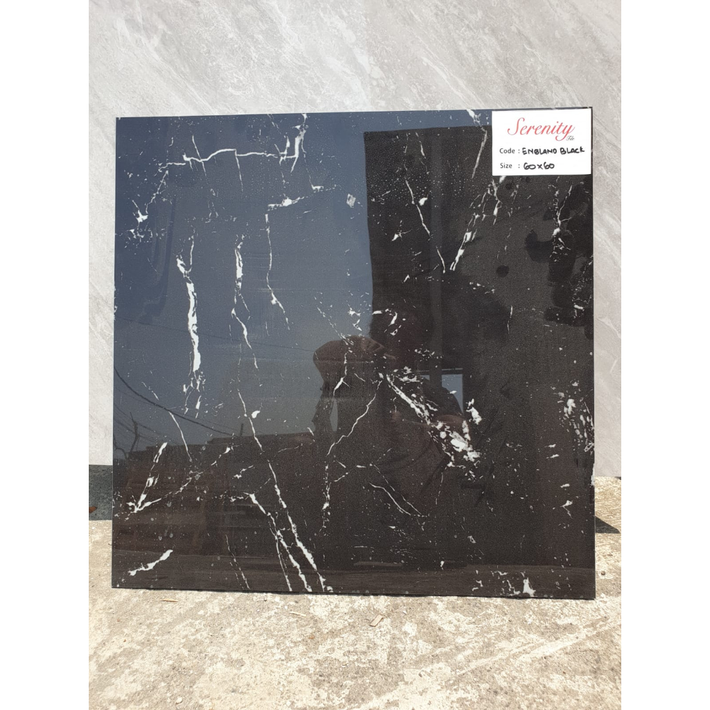Granit Serenity England Black Glossy 60x60