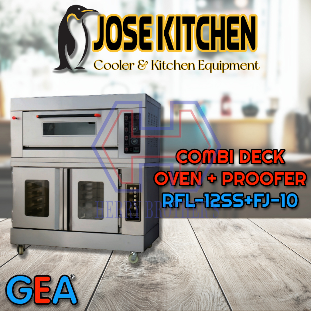 GETRA Combi deck Oven+Proofer RFL-12SS+FJ-10 / RFL12SS+FJ10
