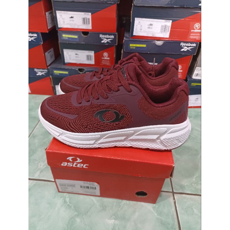 Astec Gabriel Running Sepatu Original Marron