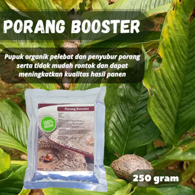 Pupuk porang booster organik unggulan kualitas terbaik untum tanaman anti rontok super ampuh mingkatkan hasil panen