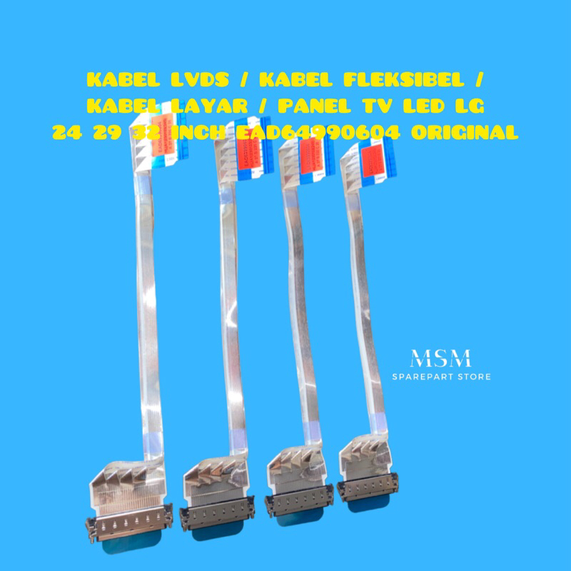 KABEL LVDS / KABEL FLEKSIBEL / KABEL LAYAR / PANEL TV LED LG 24 29 32 INCH EAD64990604 ORIGINAL