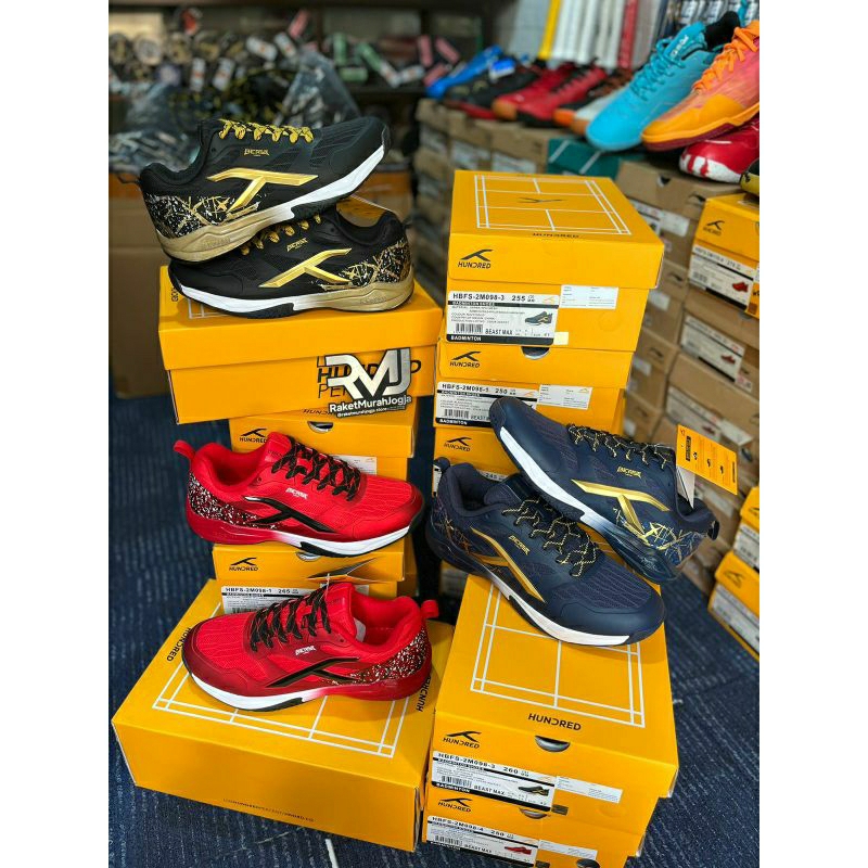 SEPATU BADMINTON HUNDRED BEAST MAX