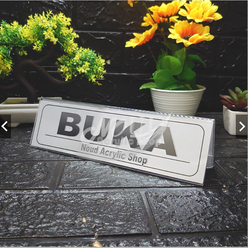 

Nama Meja Akrilik - Name Desk 7x25