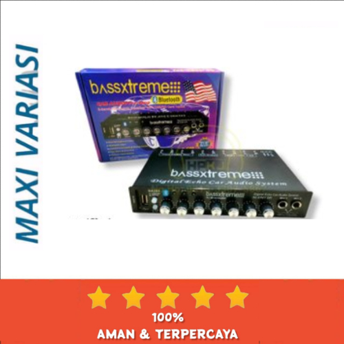 Parametrik Mobil BASSXTREME AC-6907 EPI Priamp Equalizer