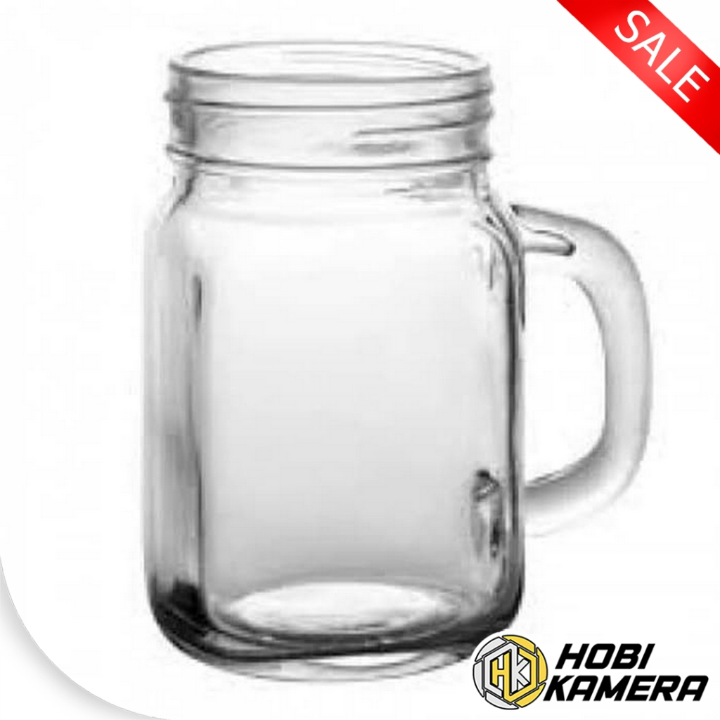 Harvest Jar/ Gelas Mug/ Gelas Jar/ Gelas Kaca/ Gelas Jar Polos/ Drink Jar