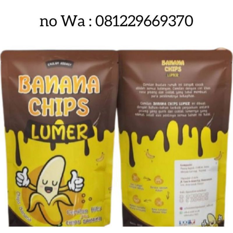 

banana chips lumerrr melelerrrr