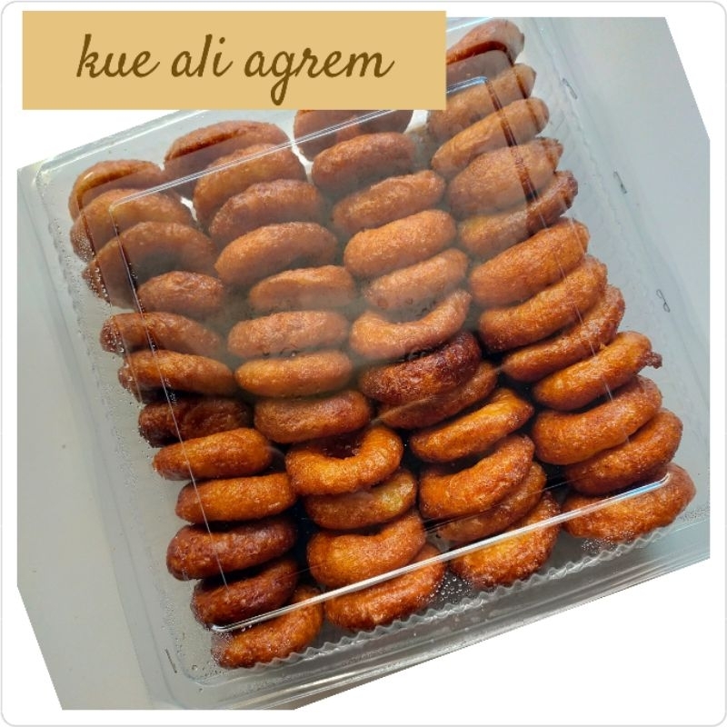 

RB22 Kue Cincin Gula Merah 100pcs kue Ali agrem cemilan