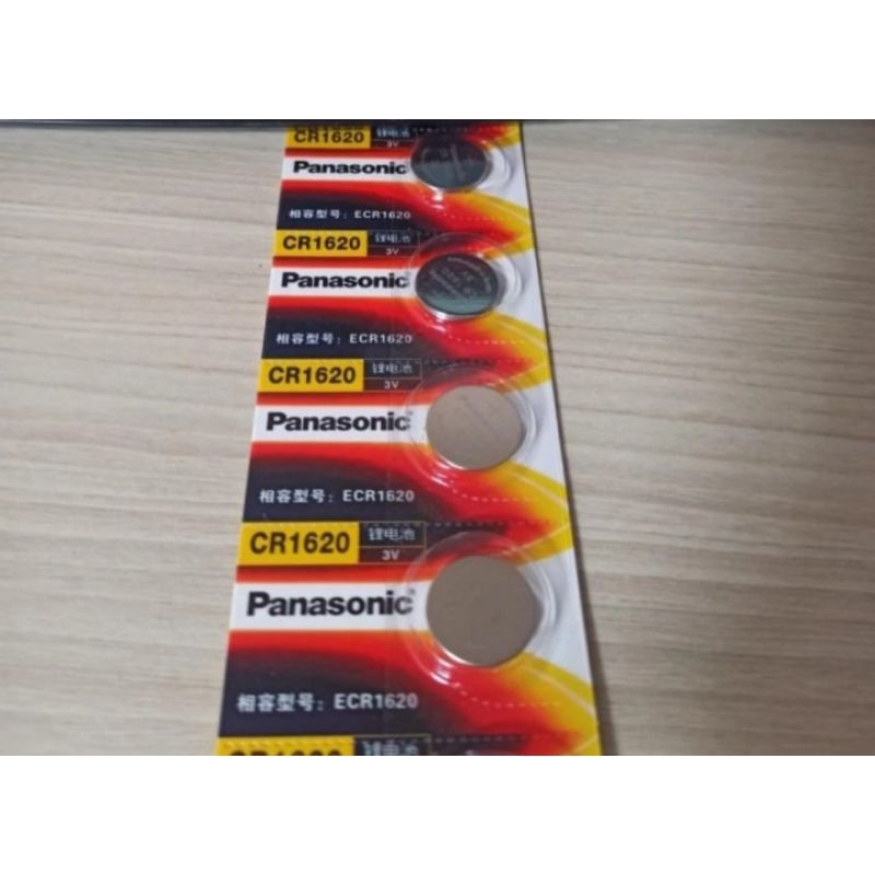 Baterai 3V CR1620 Panasonic/Paosmaoic CR1620/CR1620
