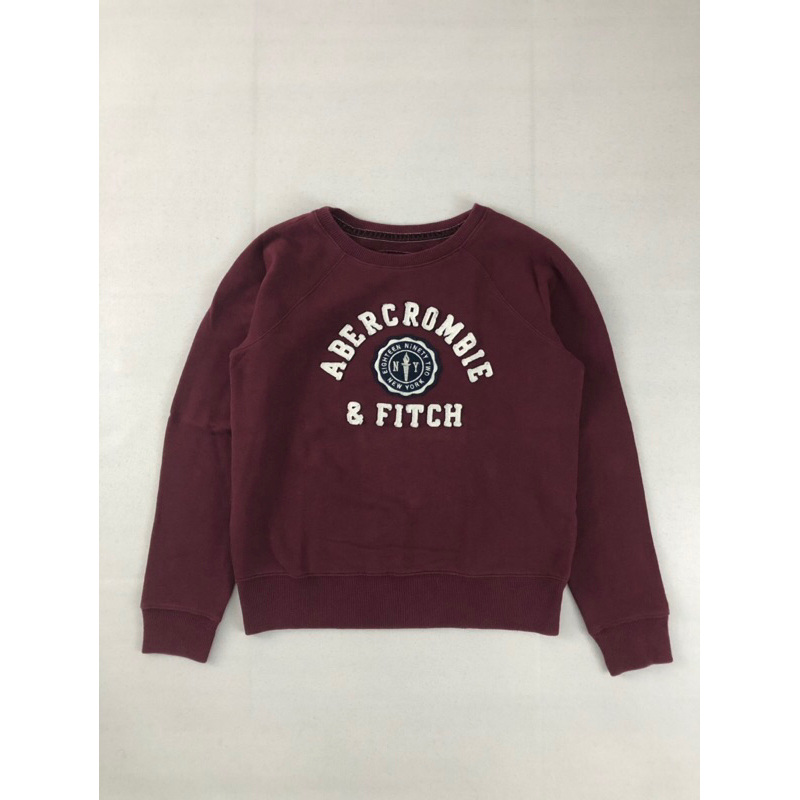 Crewneck Abercrombie Maroon