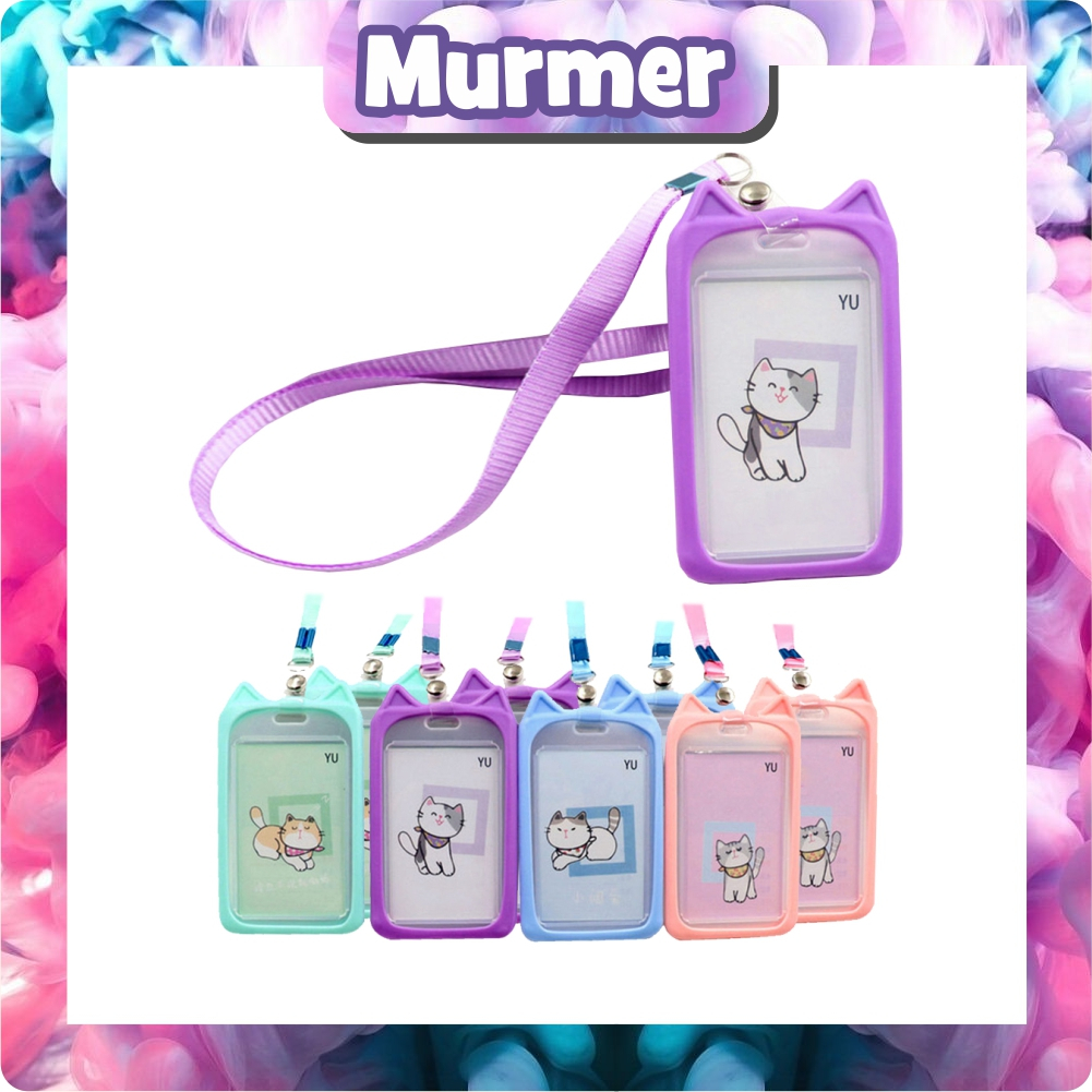 

MurmerOfficial Name Tag ID Card Holder Gantungan Kartu Nama Motif Karakter Gantungan Tali Kartu Akses Kantor MRT Busway / Tali ID Card Nama Atau Panitia Lanyard S091