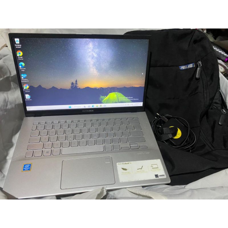 Laptop Asus Vivobook A420ua SSD Intel pentium gold preloved laptop kuliah sekolah second