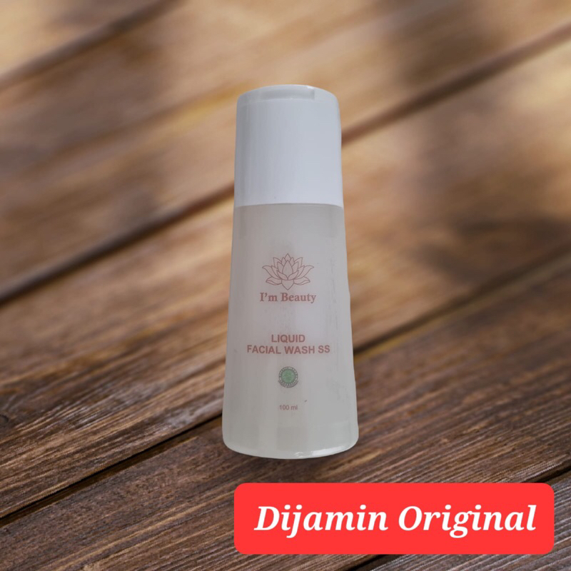 I’m Beauty Liquid Facial Wash SS - Sensitive Skin - sabun wajah kulit sensitif - im beauty by immort