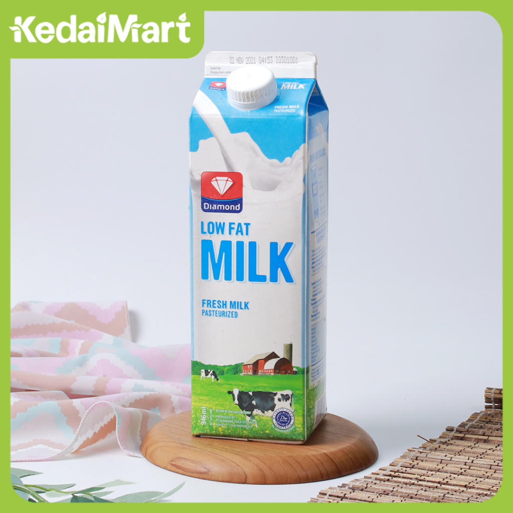 

Susu Diamond Fresh Milk Low Fat 946 ml