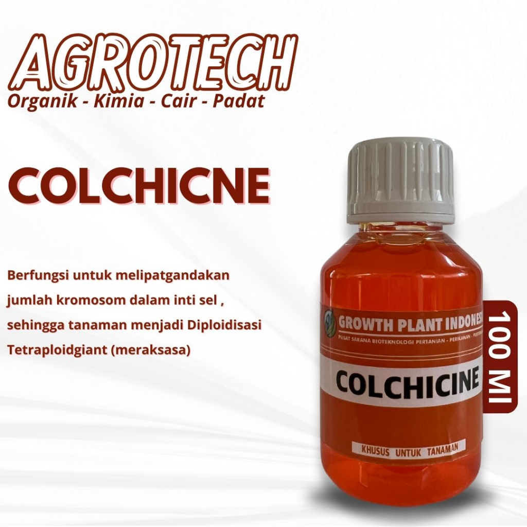 Hormon Colchicne 100 ml - ZPT Pembesar Tanaman Dan Pembuat Variegata Tanaman