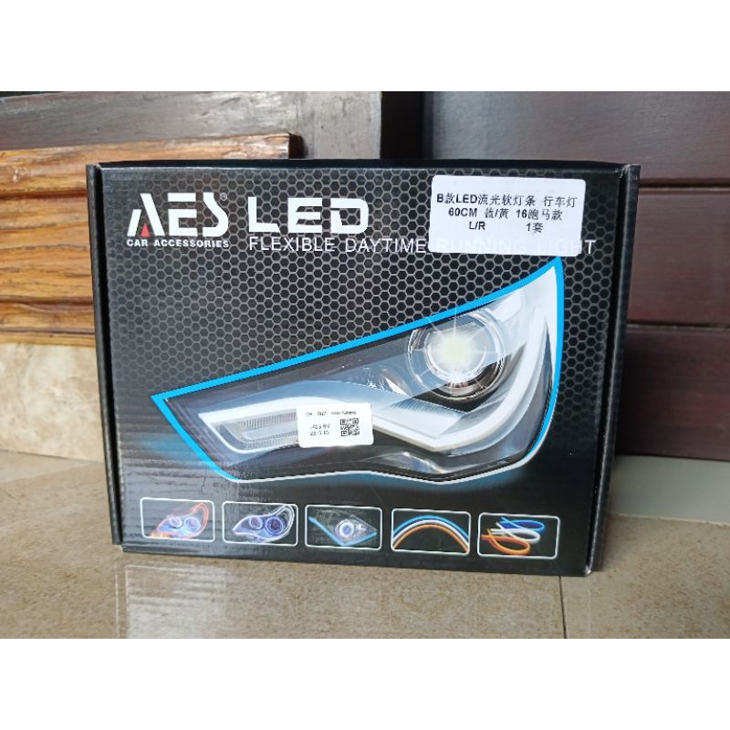 DRL AES LED 60CM SEQUENTIAL B/Y