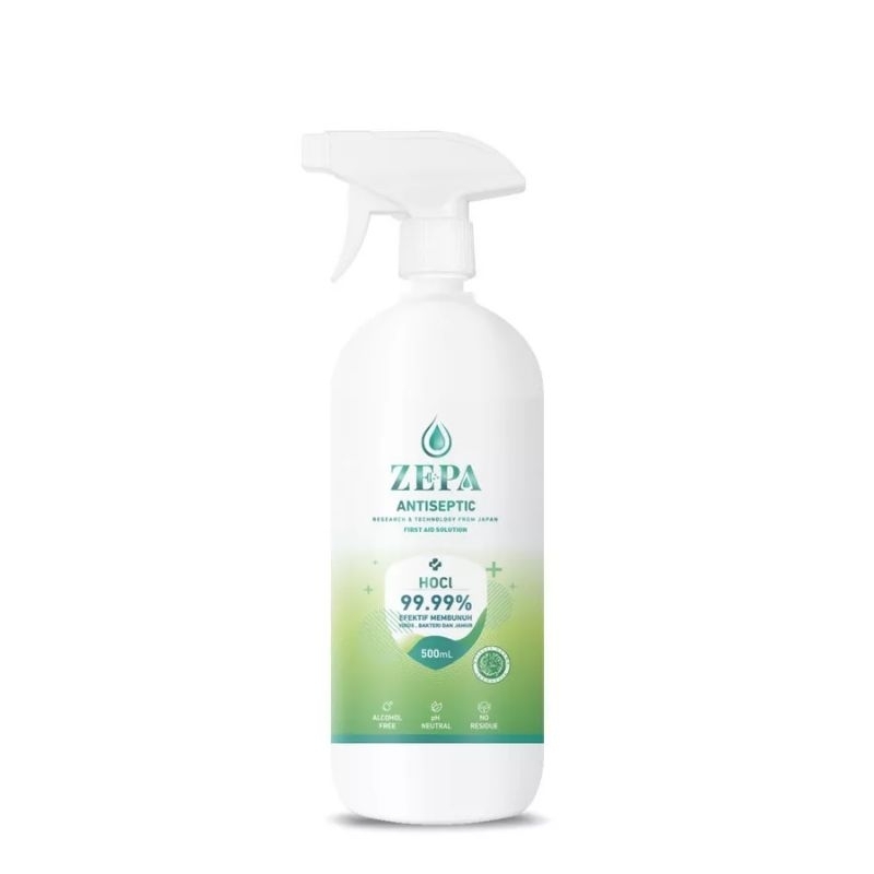 ZEPA ANTISEPTIC HOCL, Untuk mengatasi luka Diabetes, dll Netto 500ml
