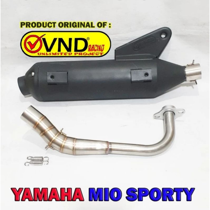 knalpot TSUKIGI VND yamaha mio sporty / mio soul carbu / mio smile / fino carbu