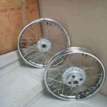 velg assy tiger 2000 stel jari dan tromol depan dan belakang