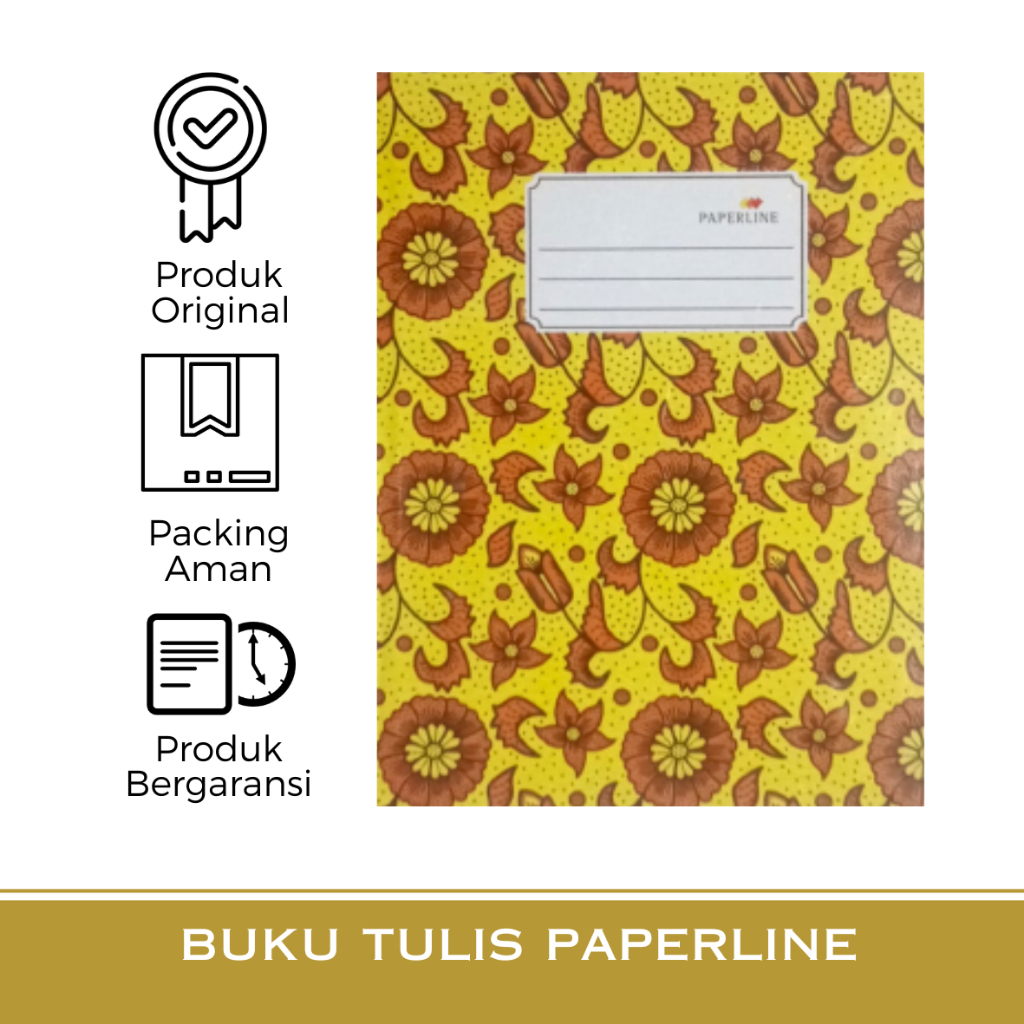 

Buku hard cover Paperline Quarto isi 200 (cover Random)