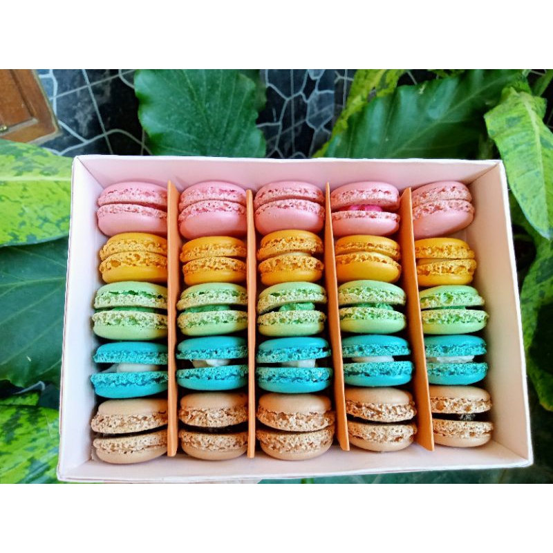 

Macaron Mini 25 pcs termurah 100% ALMOND ASLI