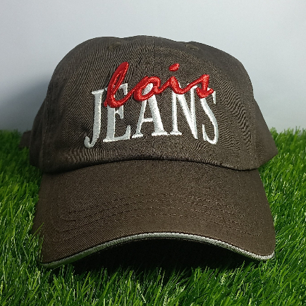 Topi Lois Topi Baseball Topi Denim Original Lois HDM262BR