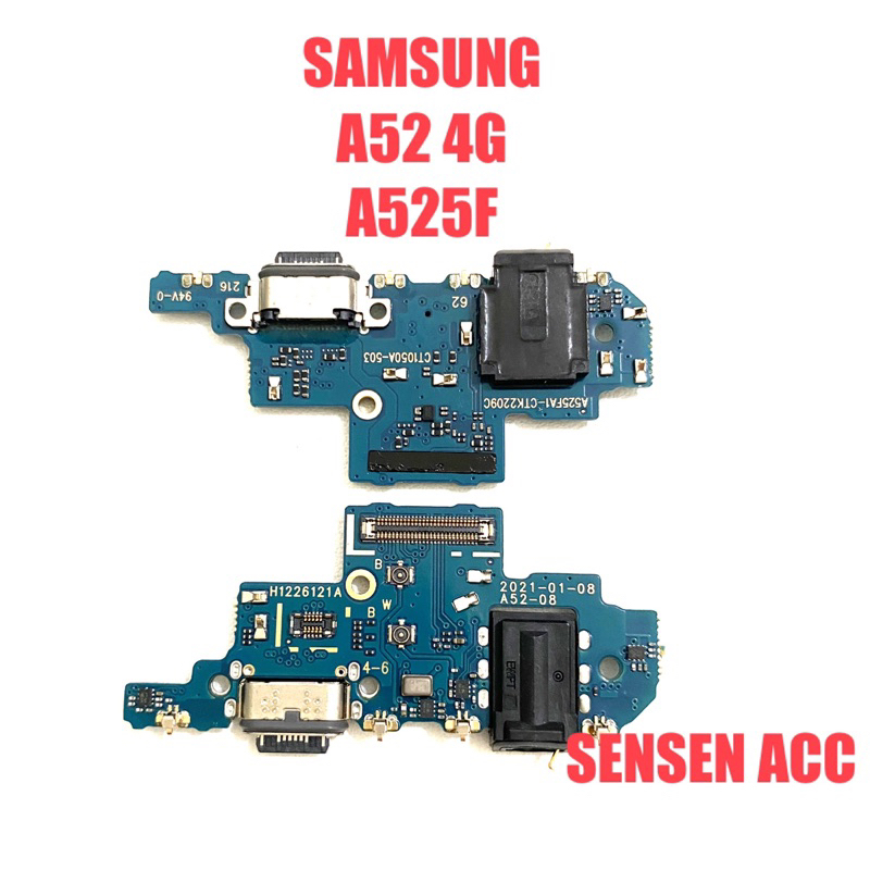 BOARD PAPAN CAS CONECTOR CHARGER SAMSUNG A52 4G A525F IC￼