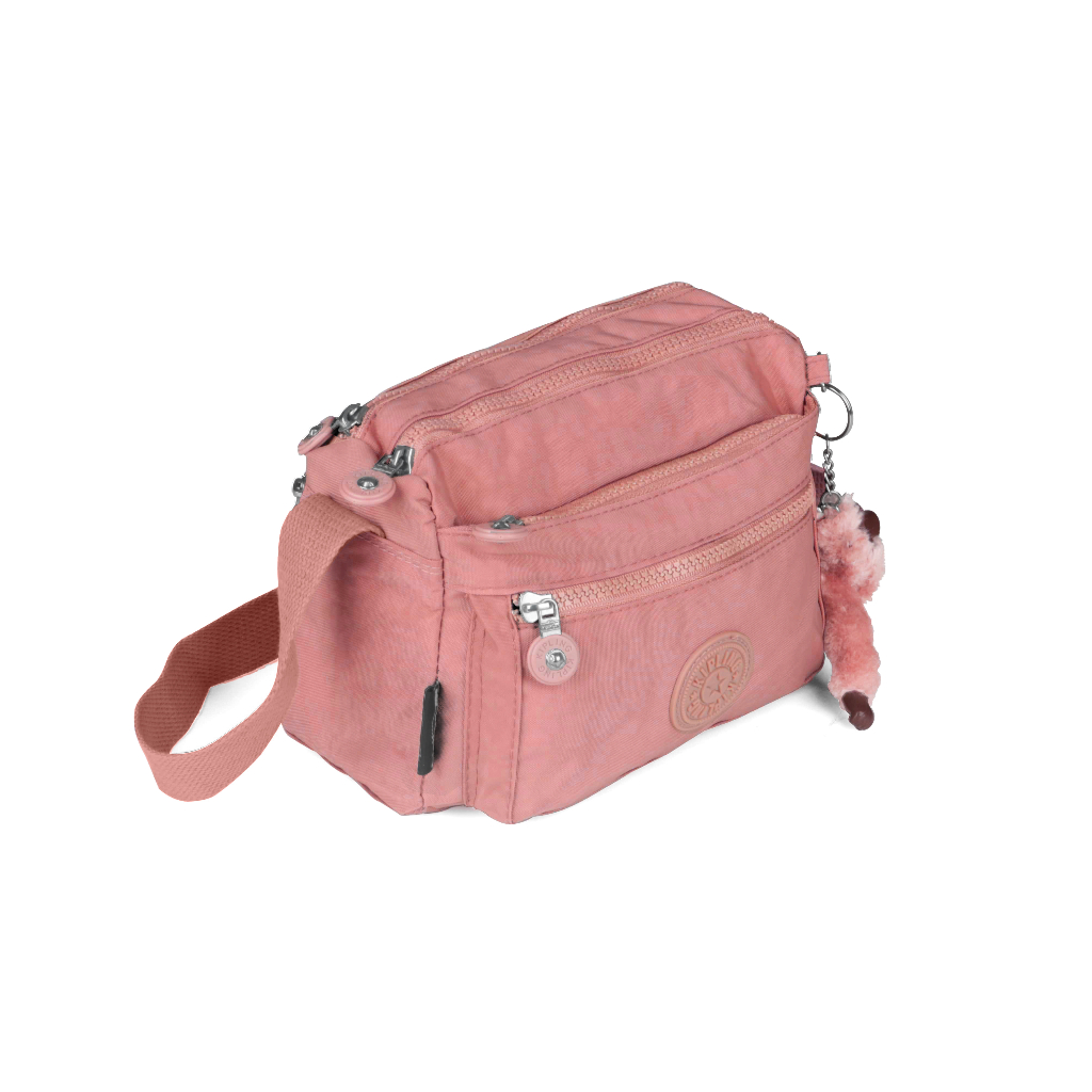 Tas wanita tas selempang nylon import selempang casual tas crossbody wanita