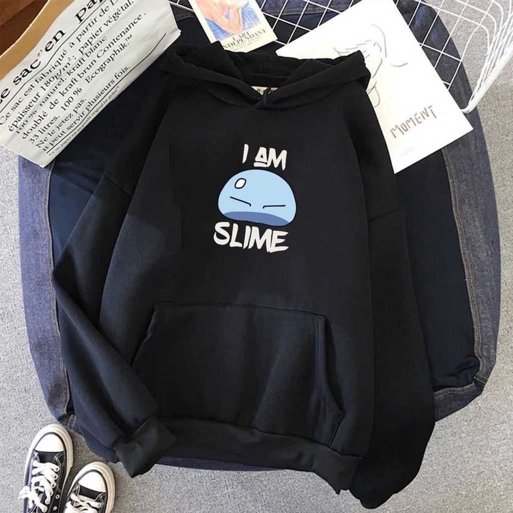 Hoodie Jaket Premium Slime Tensei Shitara Slime Datta Ken RIMURU
